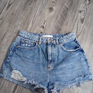 Garage festival denim Blue Women's Shorts Size 5
